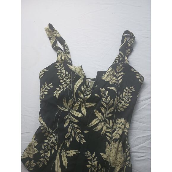 Free People Intimately free Pippa V-Wire Bodysuit Tropical Women Size XS - Picture 2 of 5